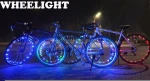 flash led bike wheel lamp rainbow led spoke light led Bicycle wheel lamp