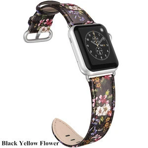 Floral Dressy Strap Design Elegant Accessories Unique for iwatch 38mm Series 3 2 1
