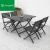 Import Folding Bistro Bar With Chairs Outdoor Pure Aluminum Dining Table And Chair from China