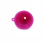 Folding Funnel Silicone Collapsible Silicone Rubber Funnel For Kitchen Oil Leak