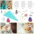 Import Food grade beginner baking suit turntable bracket disposable piping bag 73 pcs fondant cake decorating tools from China