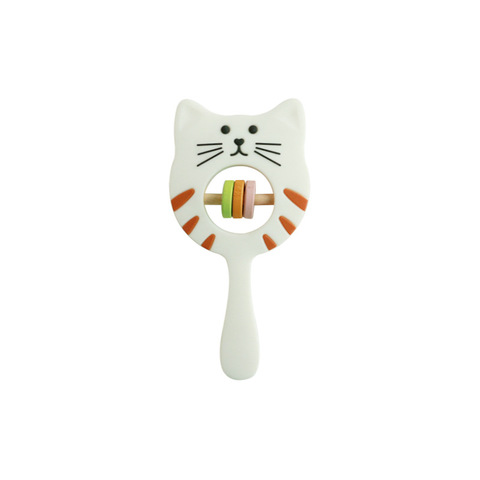 Buy Food Grade Silicone Cat Rattle Hanging Toy Hanging Spiral Rattle ...