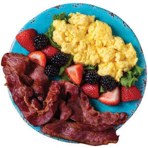 Food Service Halal Beef Breakfast Slices Cured Beef Plates 2.26kg meat moisture meter