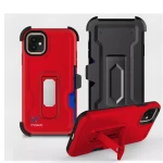 For LG K92 5G case Armor 3 in 1 TPU PC With Black Clip Shockproof Cover Mobile phone accessories For Coolpad  Brisa Phone Case