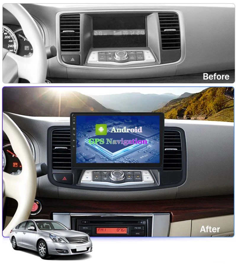 For Nissan Teana J32 2008-2013 Car Radio Multimedia Video Player Navigation GPS Android 10