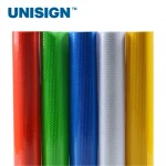 For Traffic Signs Road Safety Sign Prismatic Reflective Vinyl Long Service Life High Intensity PVC 1.22*45.7m 10?- 30? 3years