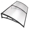 Foshan polycarbonate awning brackets parts outdoor used polycarbonate awnings