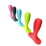 Free sample bristly Brushing Stick Dog Chew Toothbrush Toys Bite Toys for Dogs Pet Chew Toy Puppy Teething Brush for Dog