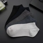 Free sample Fast Dispatch Custom Thick Bamboo Socks High Quality Mens Ankle Socks Bamboo Fibers Cotton