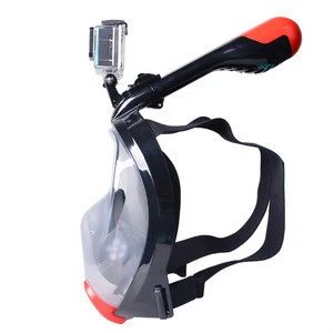 Free Sample Wholesale Custom 2018 Snorkel Diving Mask Set with Anti-Fog Anti-Leak Snorkeling Design
