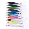 Free Ship 10pcs different colors/Package Fishing Lures,Artificial Fish,Tackle,Soft Baits