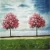 Free Shipping Scenic Background For Photo Studio Hand Painted Backdrop
