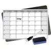 Fridge Magnet Calendar Magnetic Dry Erase whiteboard and Message Board
