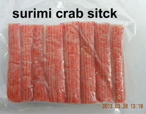 Frozen surimi crab stick