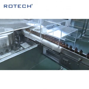 Full automatic oral liquid washing drying filling capping production line