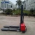 Import Full electric stacker 500kg portable auto lift self loading electric pallet stacker from China