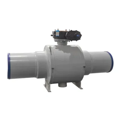 Fully Welded Flange Handle Ball Valve Steel Heating Ball Valve