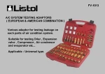FV-1013 SYSTEM TESTING HAND TOOL SET