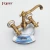 Import Fyeer Wall Mounted Antique Kitchen Faucet with Double Cross Handle from China