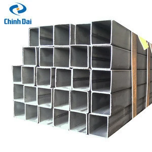 Galvanized Rectangular / Square Hollow Section, Steel Pipe with Any Length