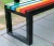 Import Galvanized sheet outdoor bench Patio Benches furniture garden metal chairs table seat from China