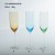 Import Glass Drinkware Type and Stocked Feature champagne glass goblet stemware from China