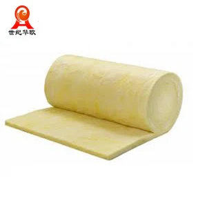 Glass Fiber Wool Heat Resistant Roofing Sheets Sound Proof Glass Wool Blanket