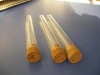Glass test tube with cork