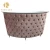 Import gold color modern hair salon equipment reception desk from China
