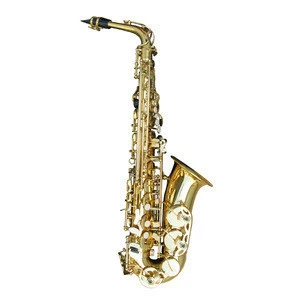 Golden brand JSX-01 Gold Lacquer Eb Alto Saxophone with case