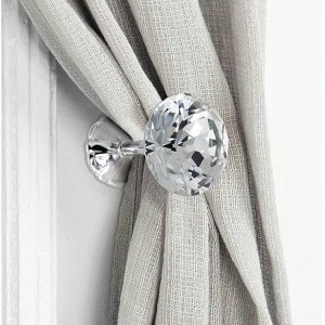 Good Price Aluminum Alloy  Curtain Accessories , Curtain Crystal Hook For Curtain Window