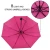 Import Good quality cheap windproof portable three folding Travel Umbrella from China