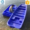 Good quality durable flat bottom plastic boat with stable function