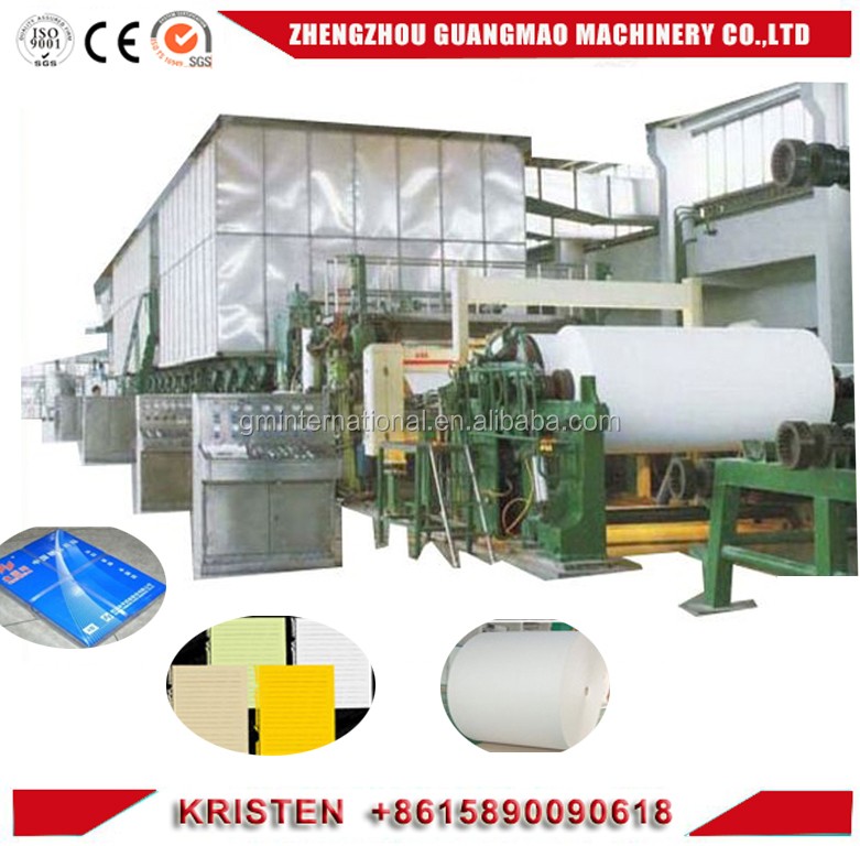 Good Speed Notebook Manufacturing Machine and Newsprint Machinery Making Machine A4 paper production line