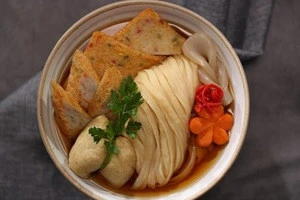 [Goraesa]Korea 100% Fresh and Healthy Fish Cake Glueten-free Udon Noodle