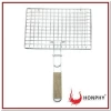Grill Basket BBQ Accessory for Fish Meat Vegetable mini wire mesh net