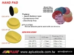 GSO-NSJG5 net abrasive paper 5" (125mm), touch fastener type, optional grits, 5 times longer life than usual paper