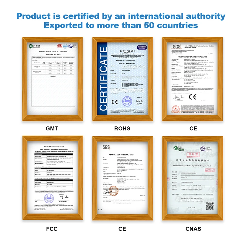 GTCODESTAR Mini UVC light Disinfection Handheld CE/ROHS 260-275nm aviation grade Uv lamp certificated UVC Sterilizer