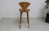 Guangzhou furniture market wholesale norman cherner wood bar stool
