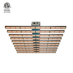 Buy H2 640w 8 Bars+uv Ir Led Grow Light With Dimmer 5 X 5 Grow Tent ...