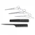Import Hair Cutting Thinning Scissors Shears Barber Salon Hairdressing + 2 Combs from China