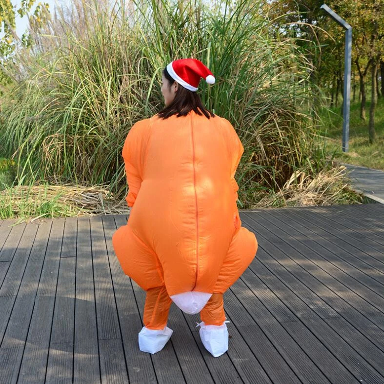 Halloween stage performance inflatable costume Christmas event realistic cartoon new strange funny turkey costume
