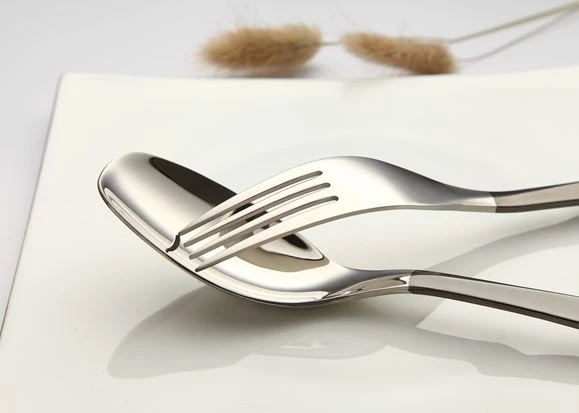 Hand Polish Flatware Black Set Stainless Steel Cutlery