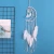 Import Handmade Feather Dream Catcher Braided Half Moon Shape Wind Chimes Art For Home Decoration from China