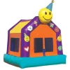 Happy Inflatable Smile Clown Bounce House Jumping Castle For Kids