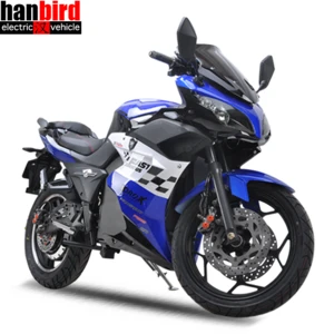 HBC cheap 10KW fast Electric Motorcycle for sale