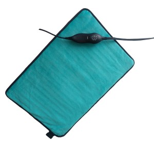 Health care suppliers super soft fleece therapy electric heated pad