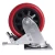 Import Heavy duty 4/5/6/8 inch tread PU caster wheel industrial casters,load capacity 410kg from China