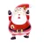 Import Helium Foil Inflatable Christmas Tree Balloons Merry Christmas Banner Tissue Paper Pom Poms Christmas Decoration from China