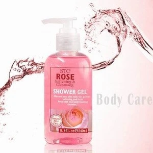 Herbal natural bath private label shower gel